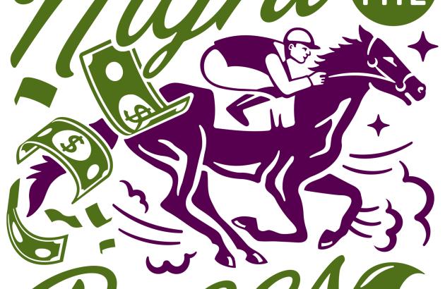 Night at the races branding